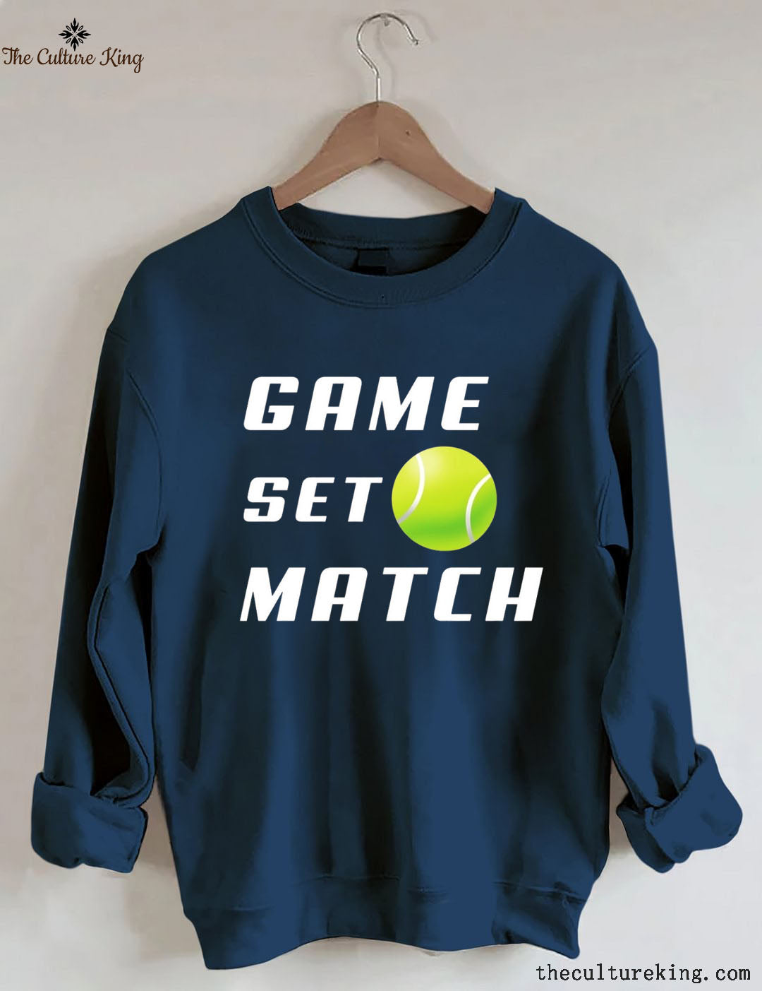 Game Set Match Tennis Sweatshirt