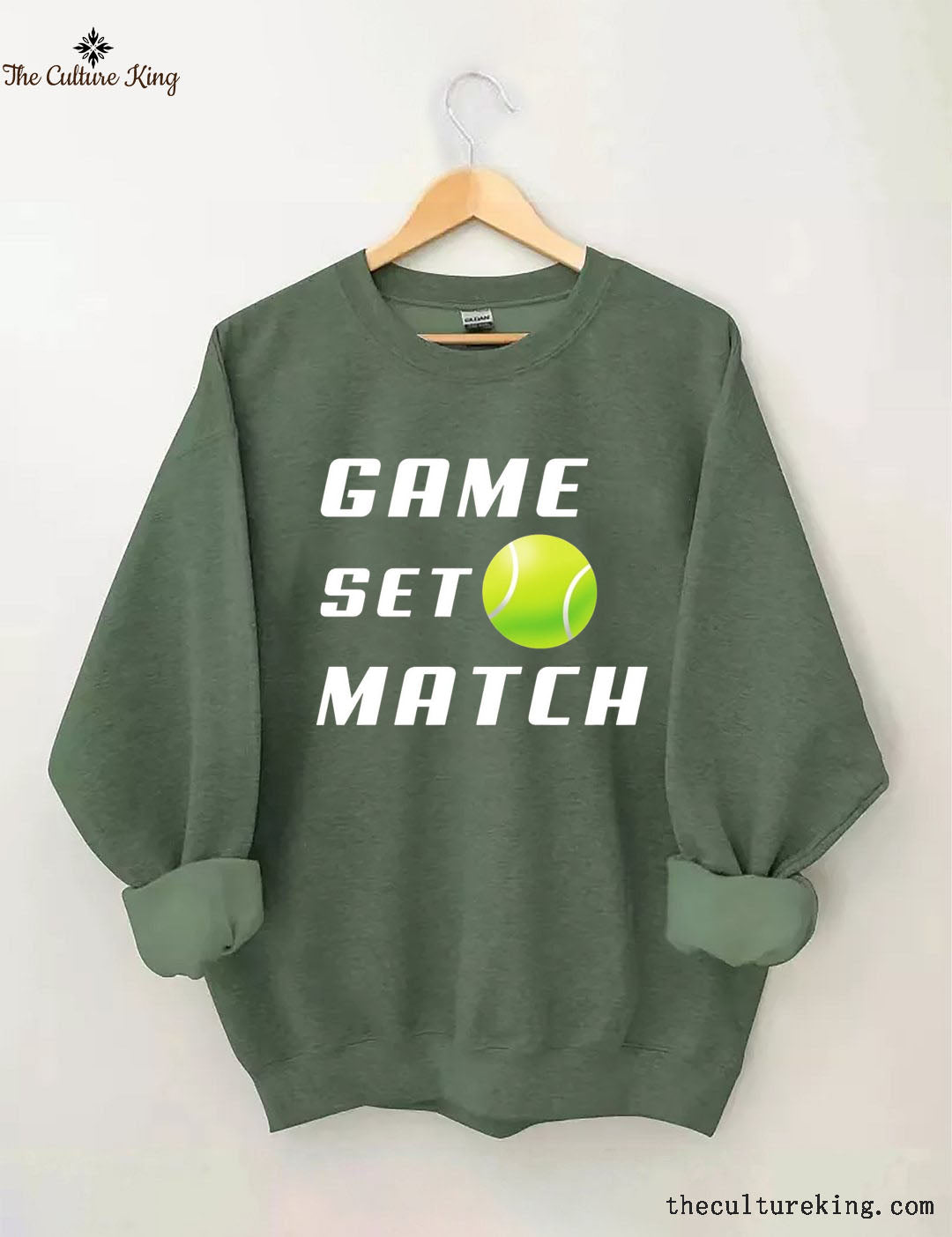 Game Set Match Tennis Sweatshirt