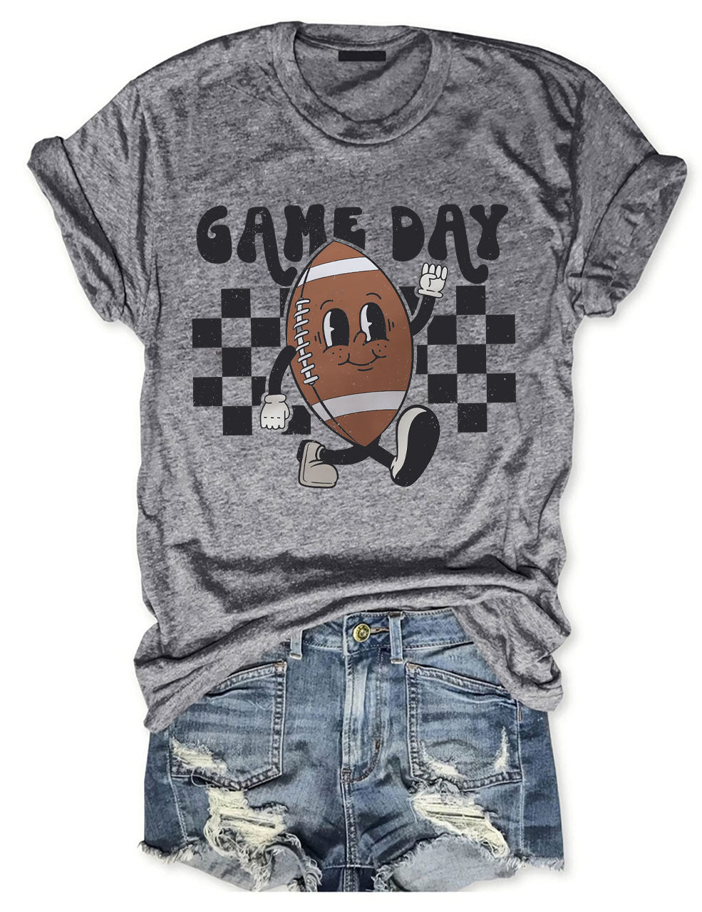 Retro Football Game Day T-Shirt