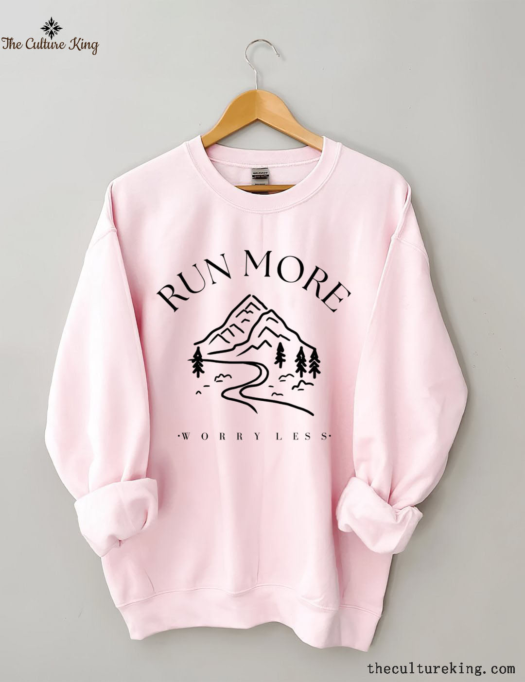 Run More Worry Less Sweatshirt