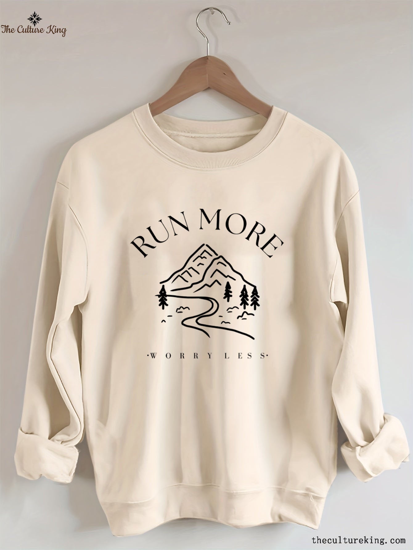 Run More Worry Less Sweatshirt