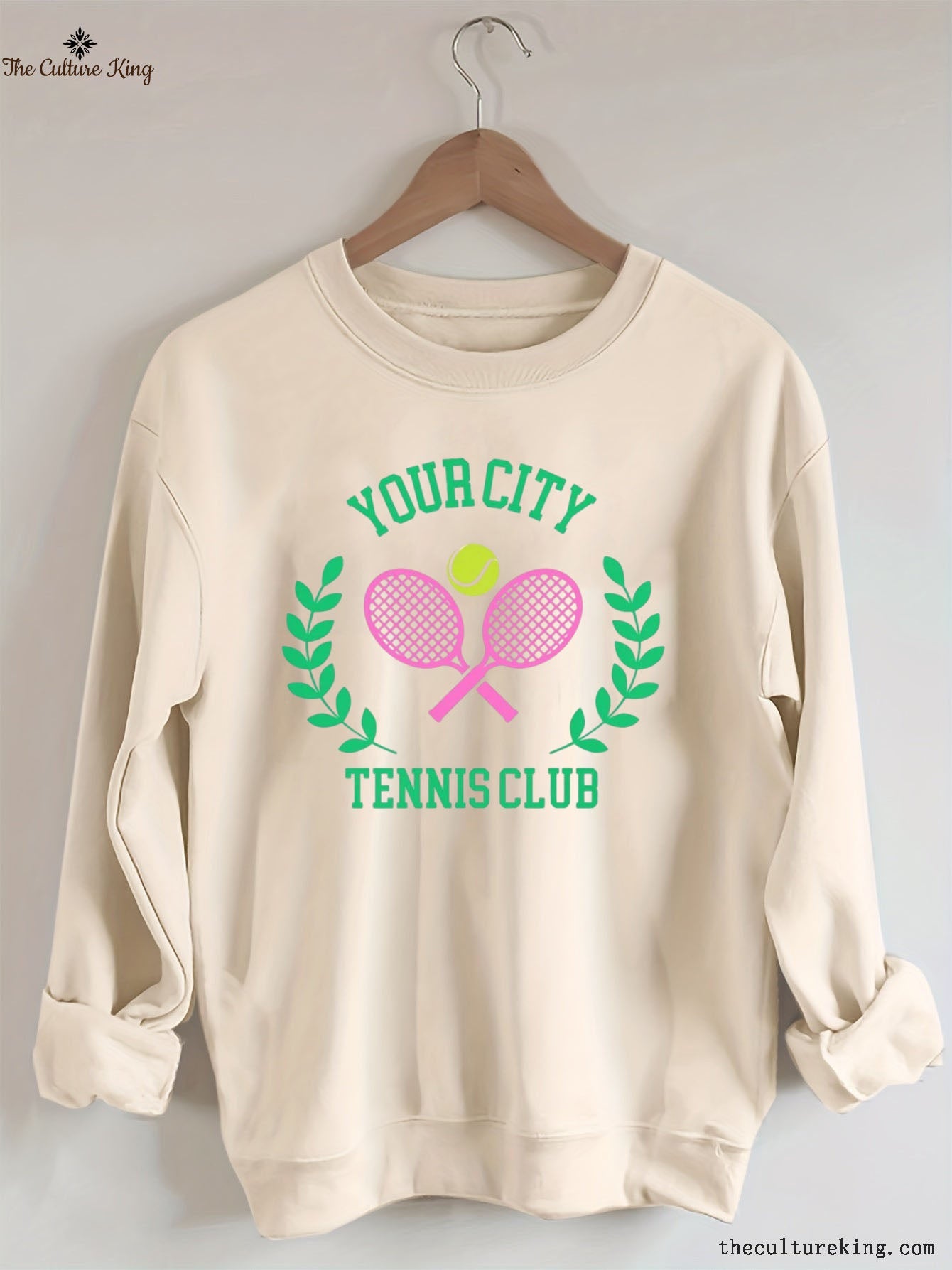 Custom Tennis Club Sweatshirt