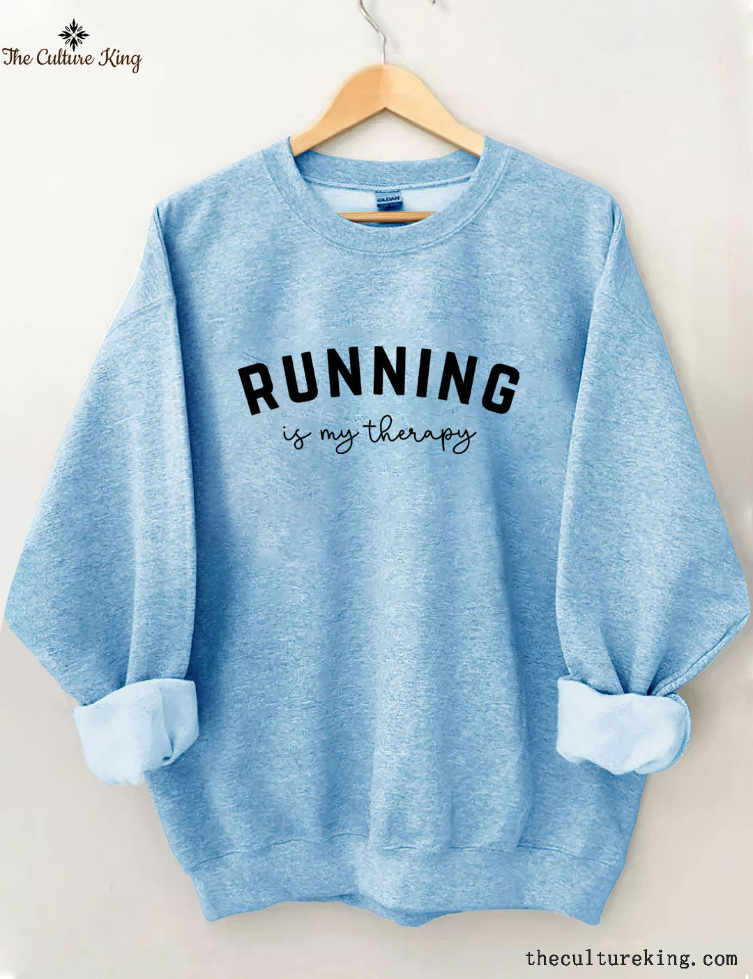 Running Is My Therapy Sweatshirt