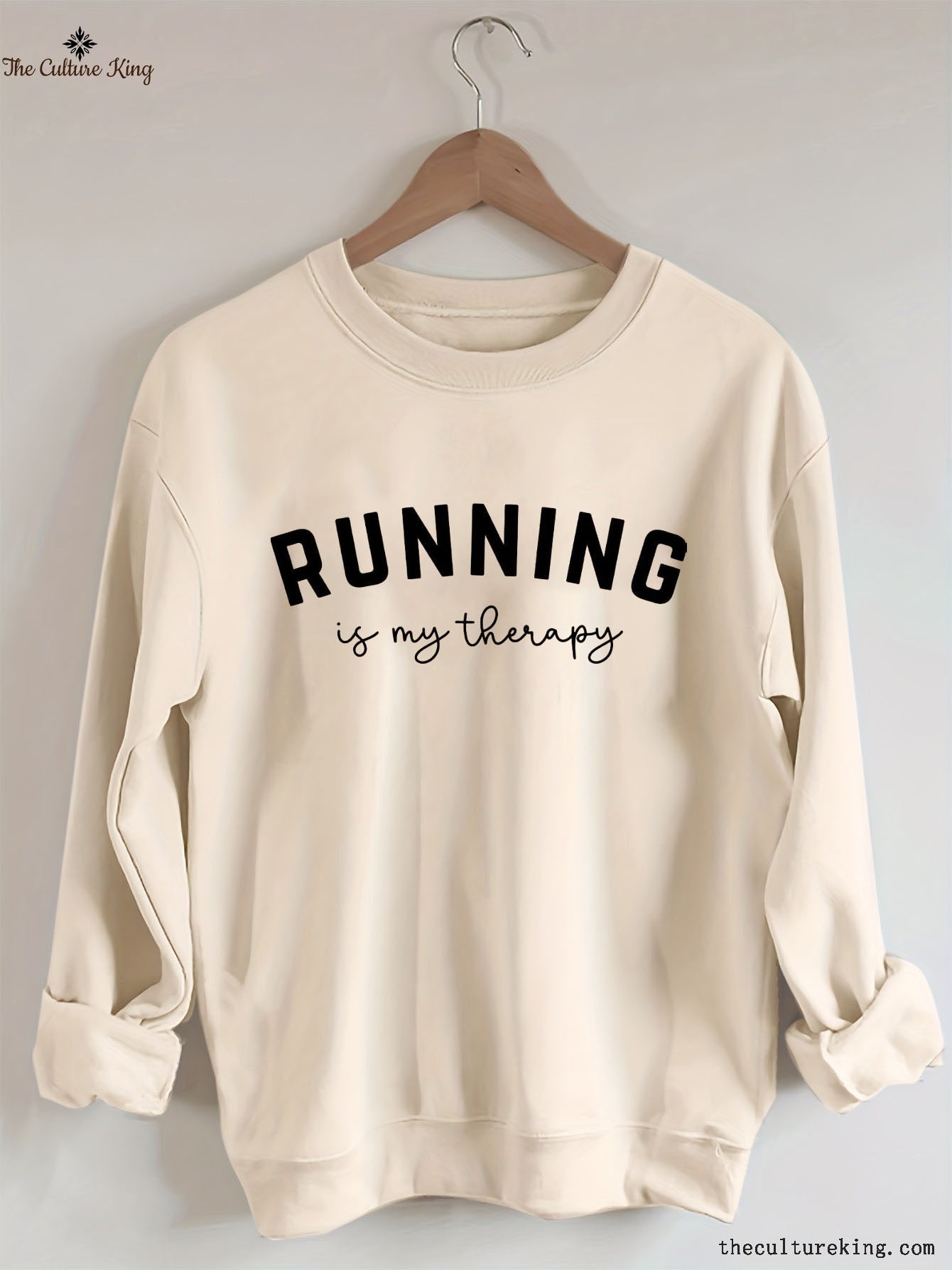 Running Is My Therapy Sweatshirt