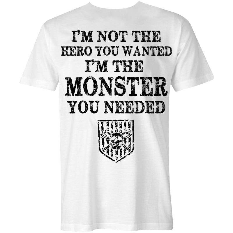 Vikings Monster You Needed Printed Men's T-shirt