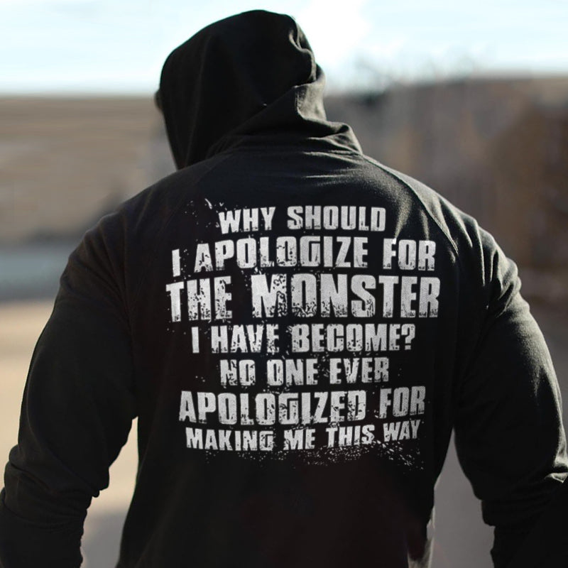 Vikings Why Should Printed Men's Hoodie