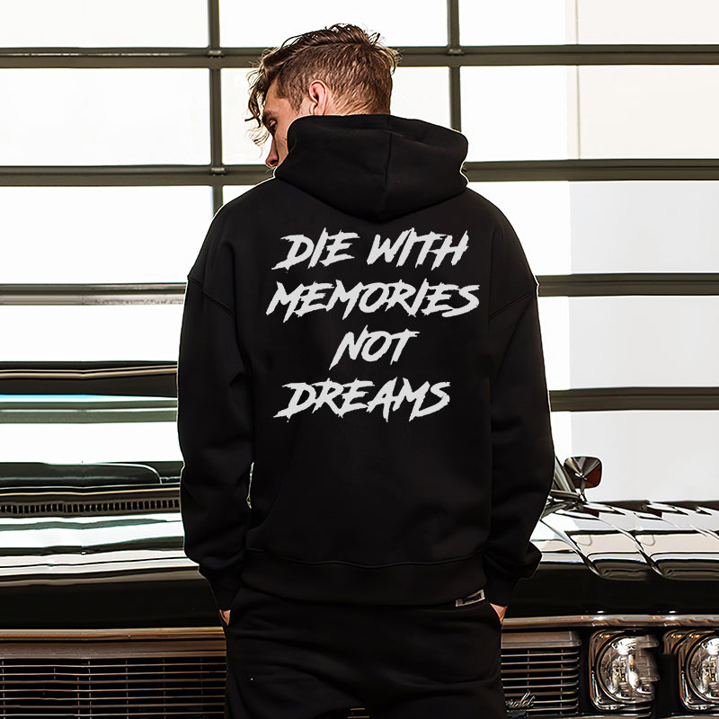 DIE IN MEMORY IS NOT A DREAM Casual Hooded Sweater