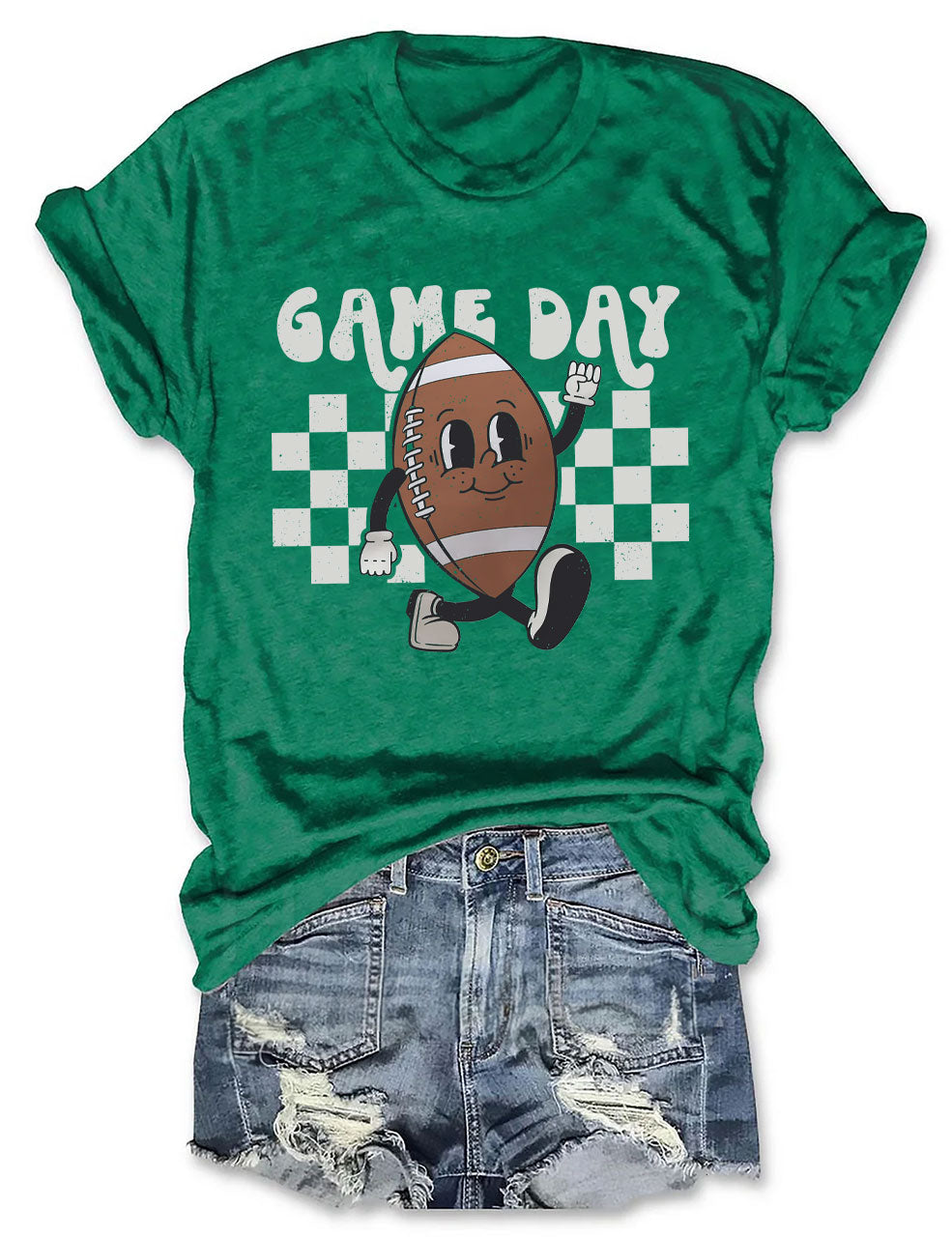 Retro Football Game Day T-Shirt