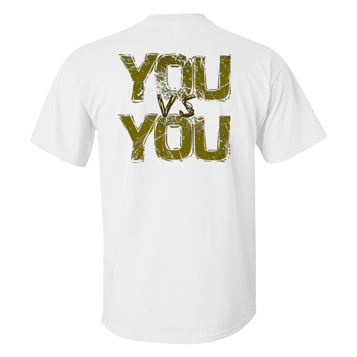 You Vs You Printed Men's T-shirt