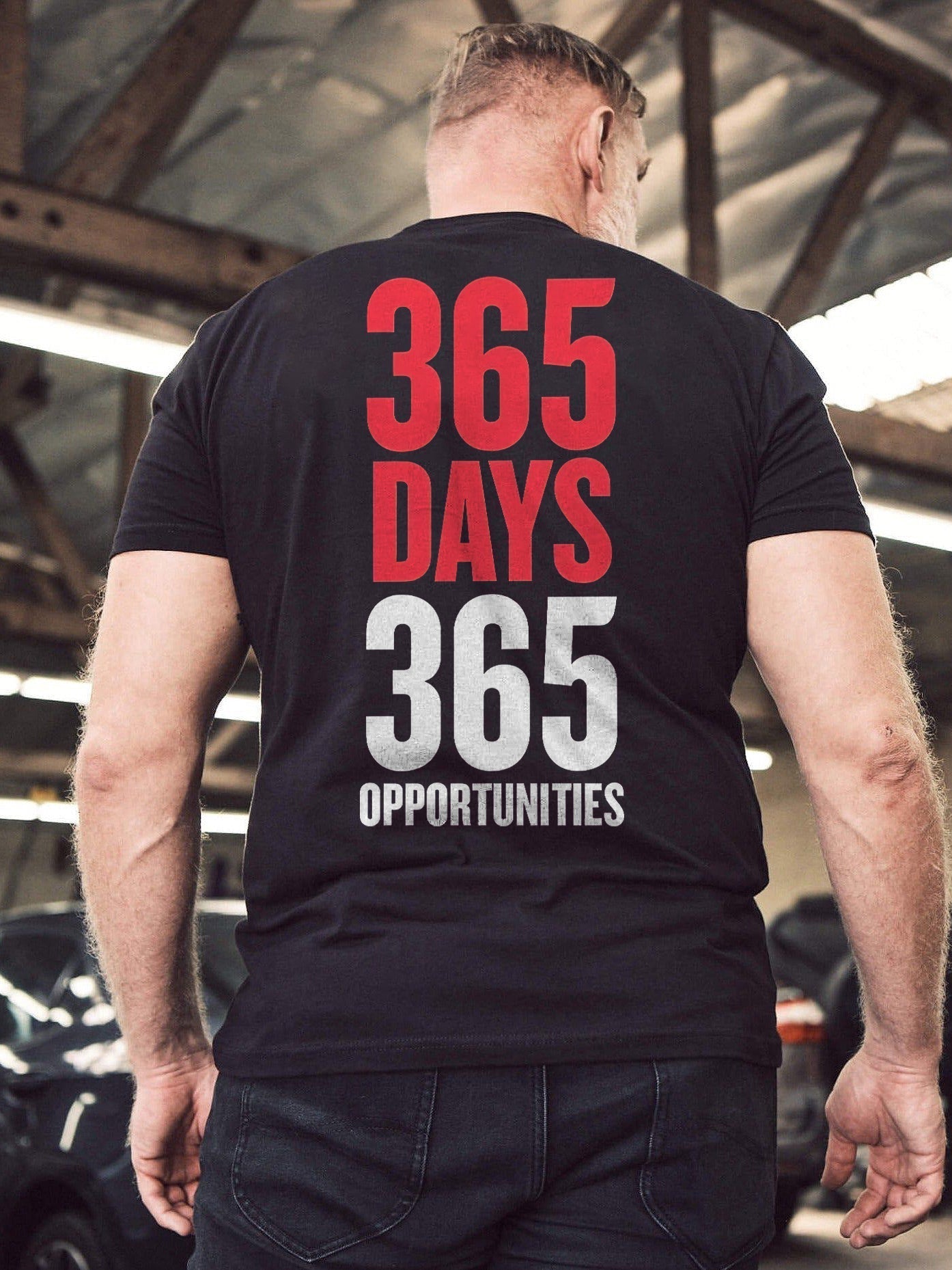 365 Days 365 Opportunities Printed Men's T-shirt