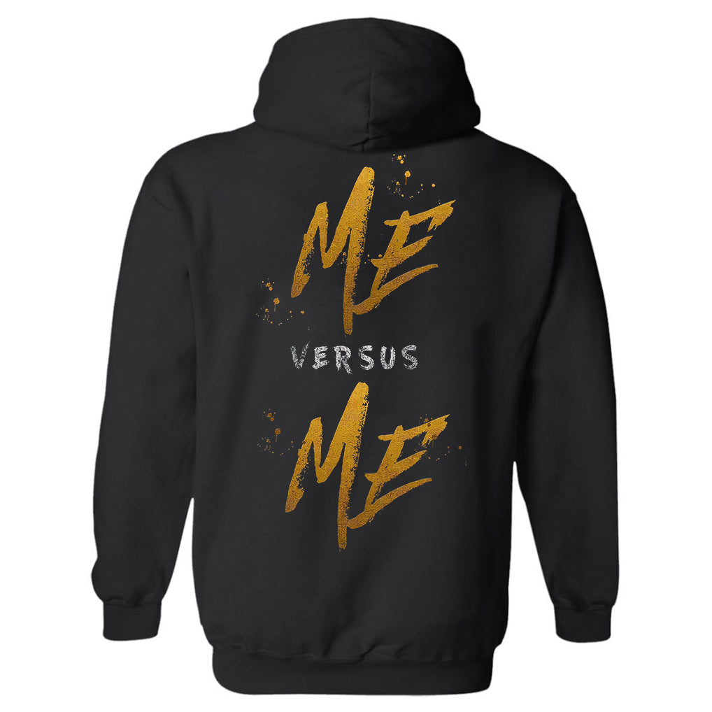 Me Versus Me Printed Men's Hoodie