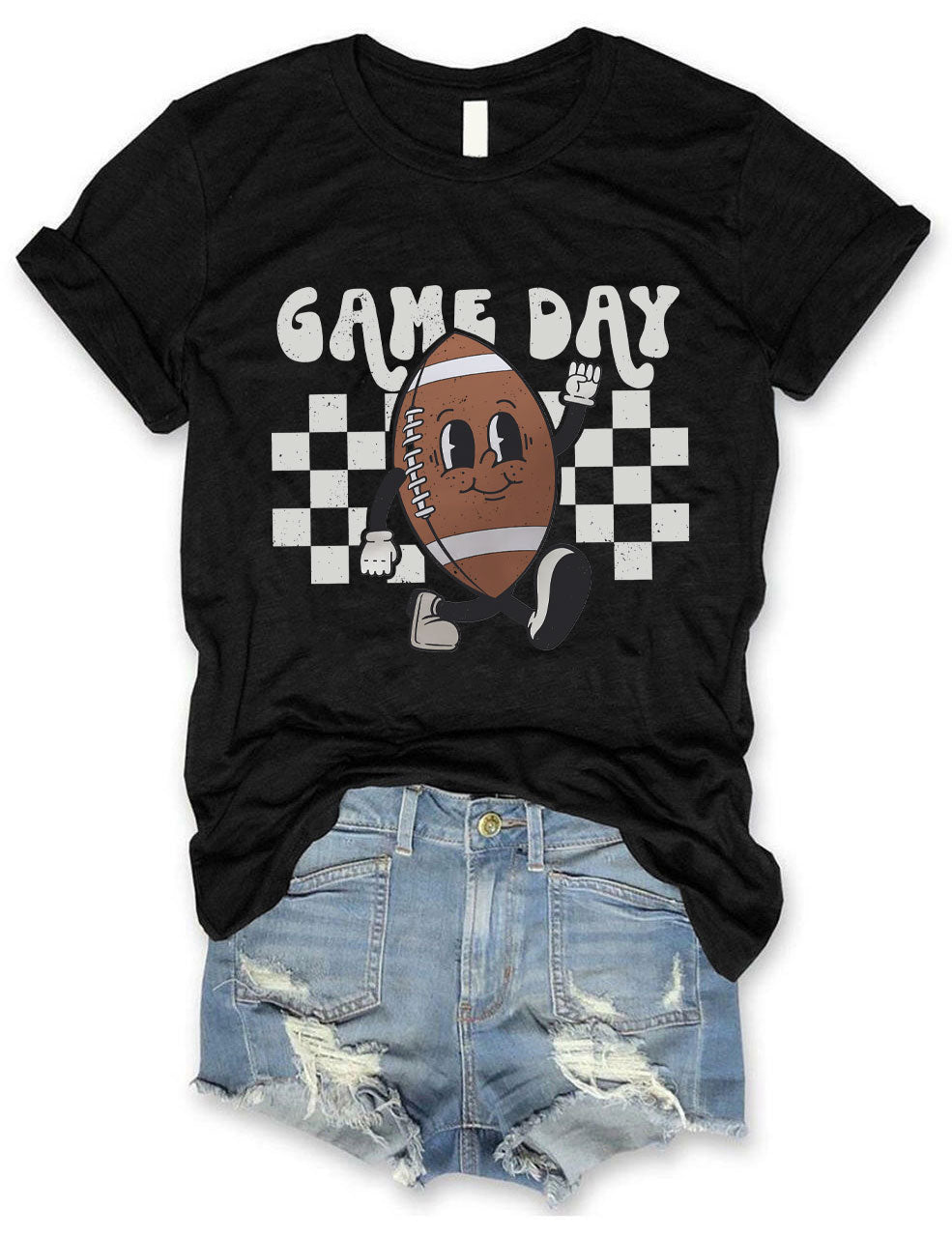 Retro Football Game Day T-Shirt