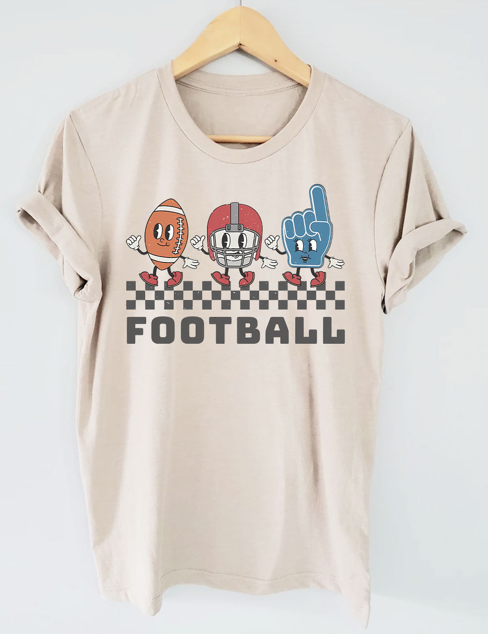 Retro Football Game Day T-Shirt