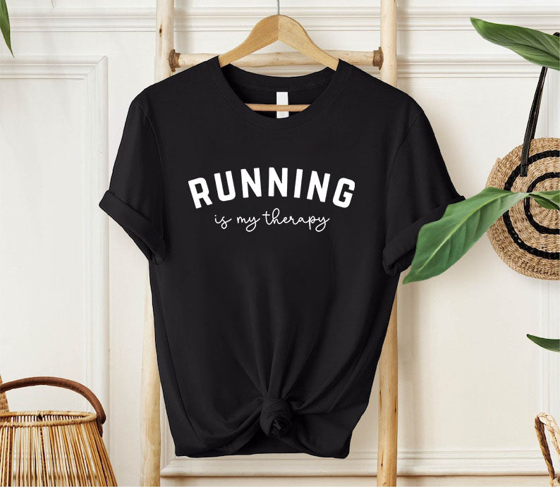 Running Is My Therapy T-shirt