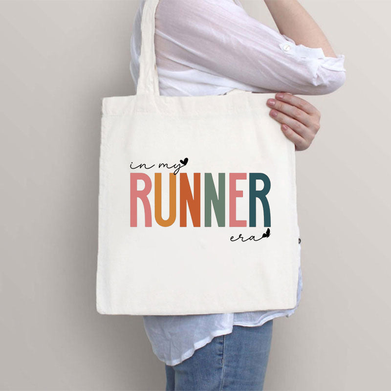 In My Runner Era Tote Bag