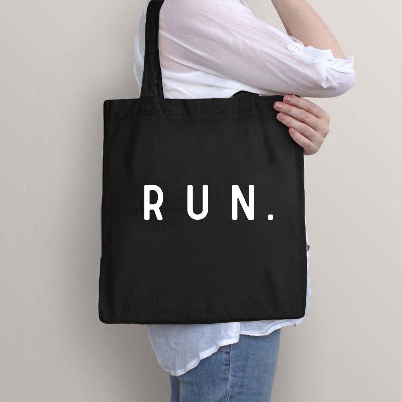 Minimalist Running Tote Bag