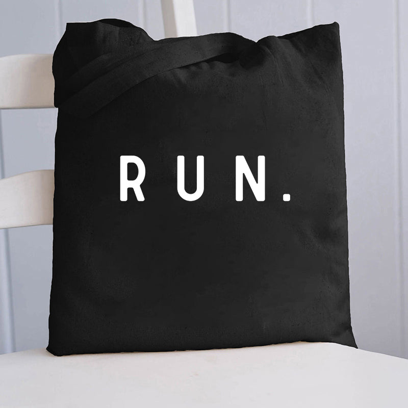 Minimalist Running Tote Bag