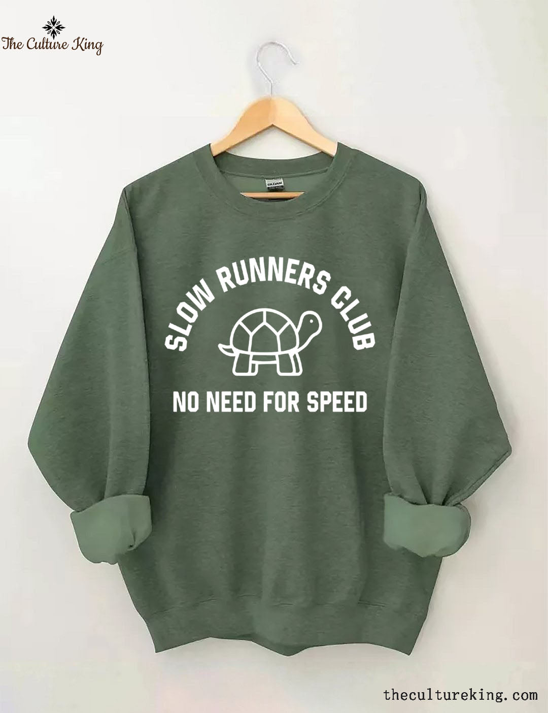 Slow Runner Club No Need For Speed Sweatshirt