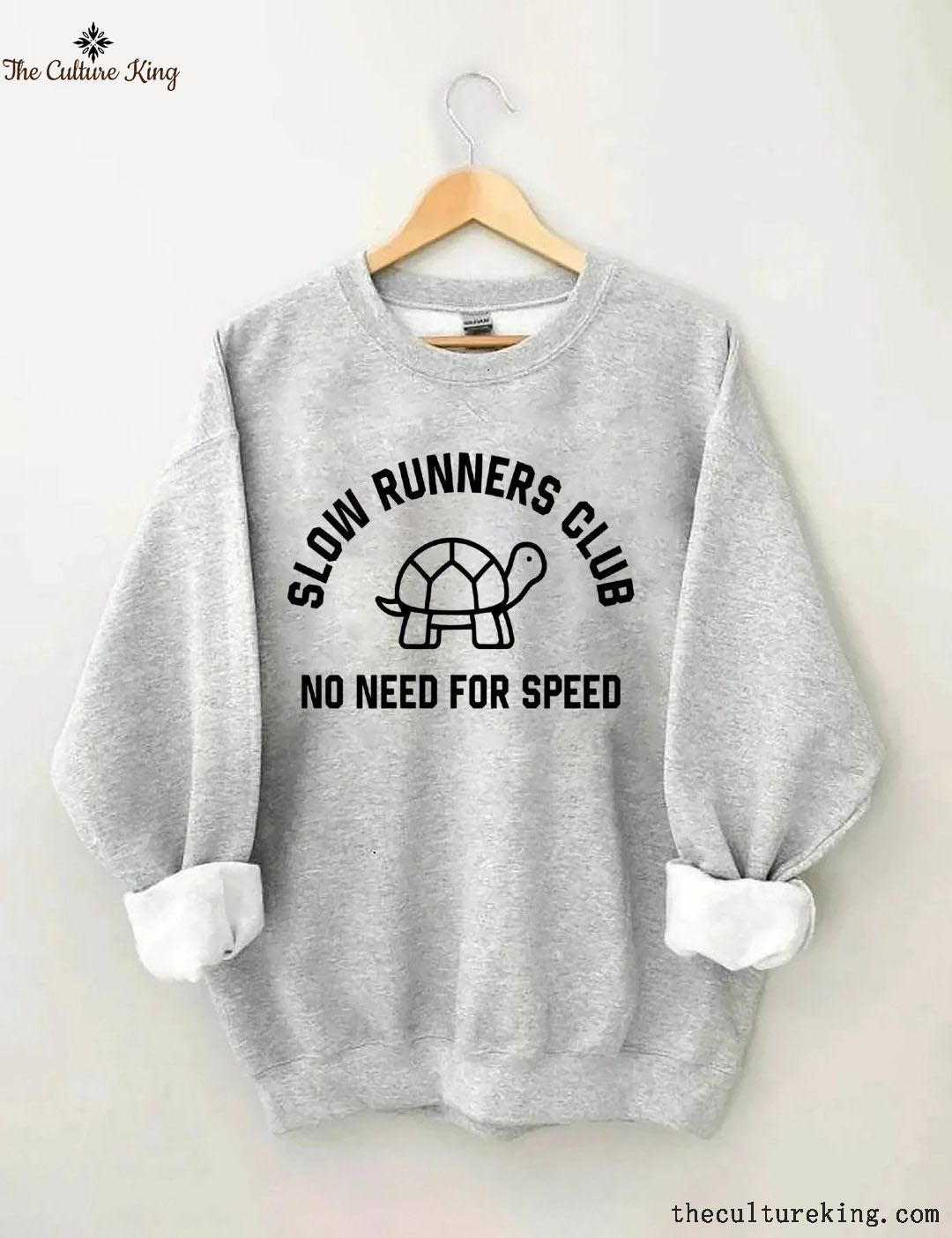 Slow Runner Club No Need For Speed Sweatshirt