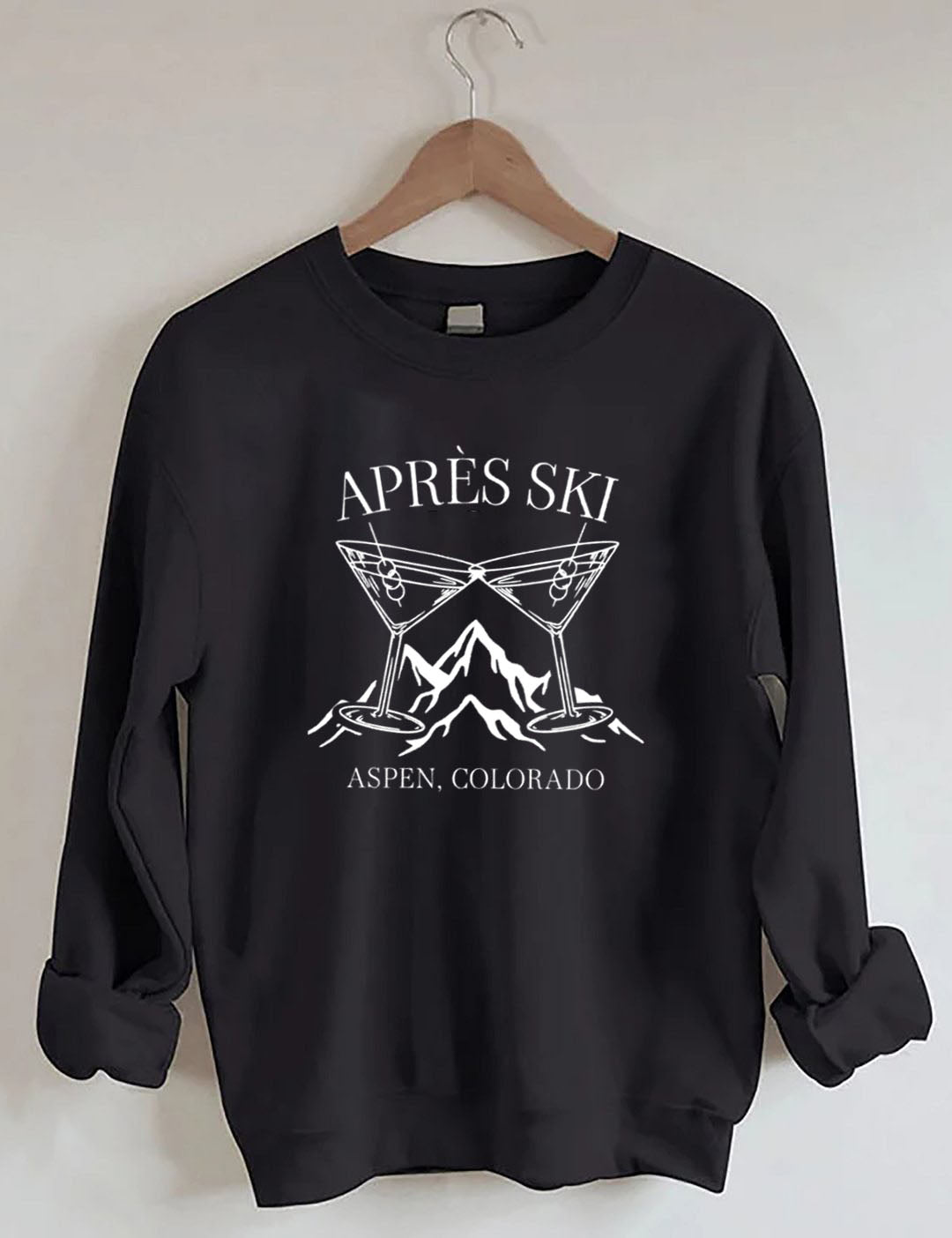 Custom Place Name Apres Ski  Sweatshirt