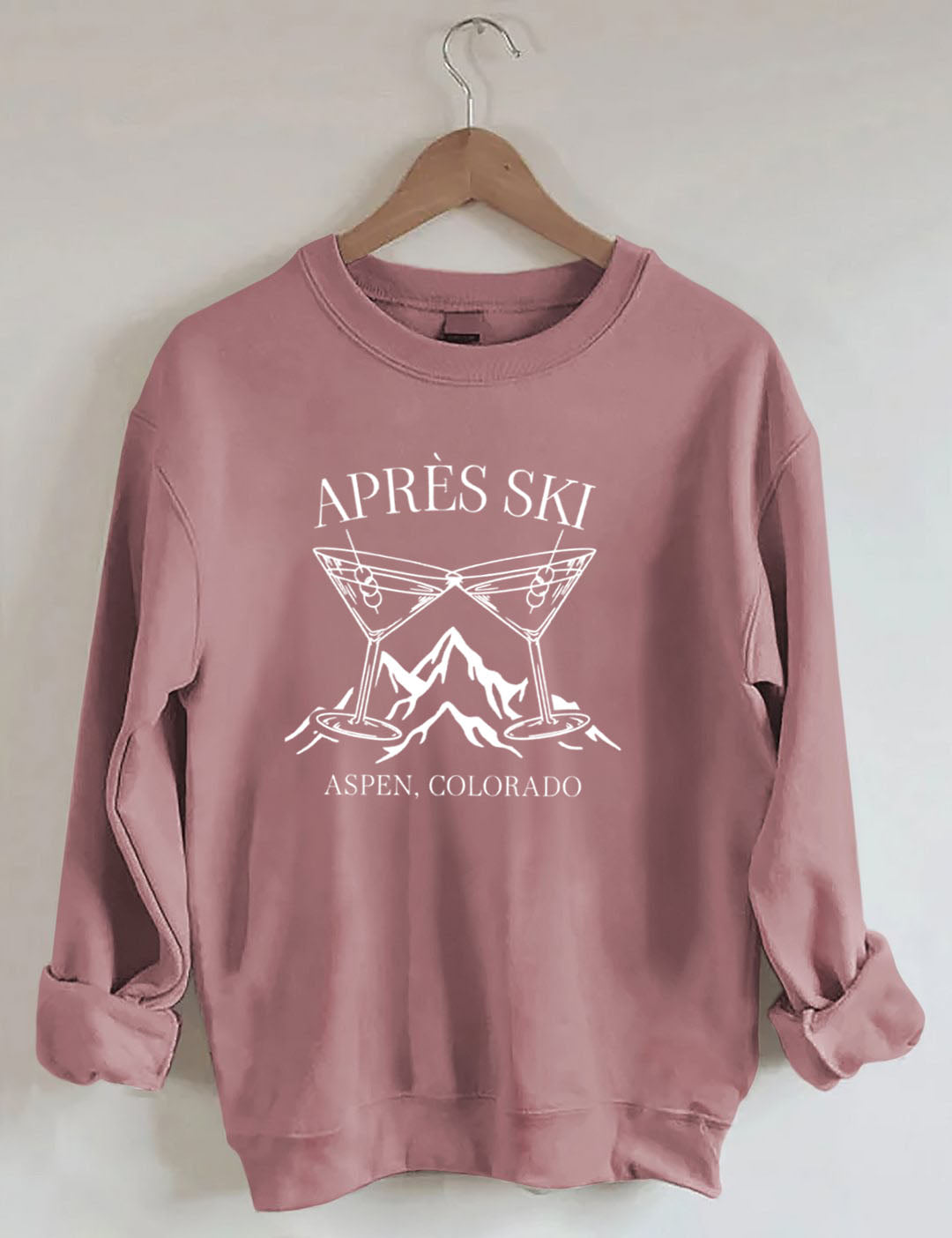 Custom Place Name Apres Ski  Sweatshirt