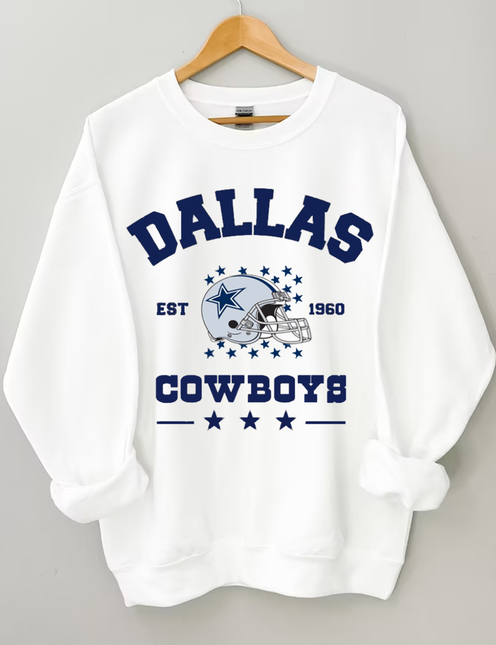 Cowboy Star Football Sweatshirt