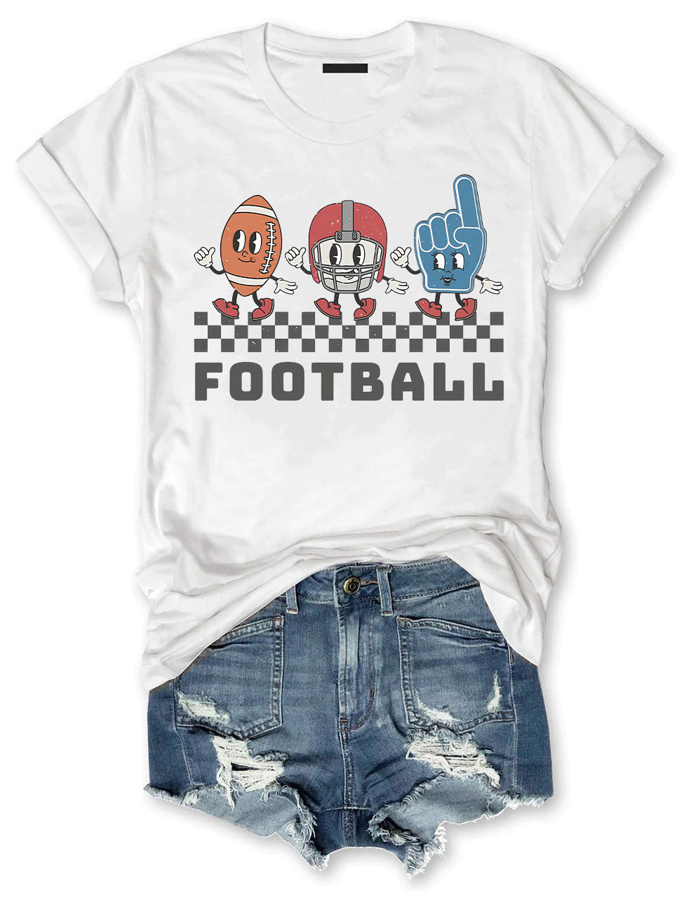 Retro Football Game Day T-Shirt