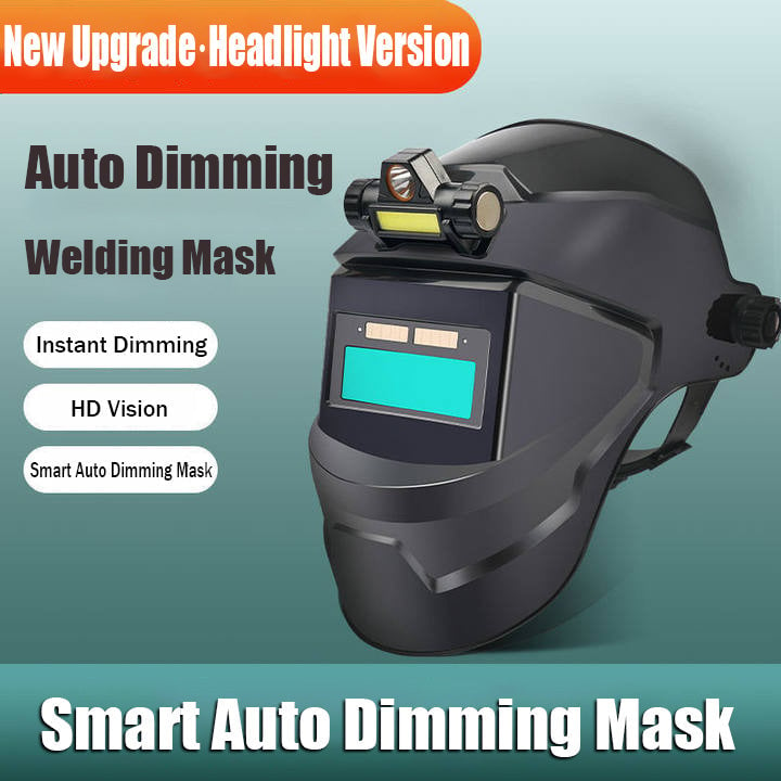 Auto Darkening Welding Head-mounted Lightweight Protective Mask