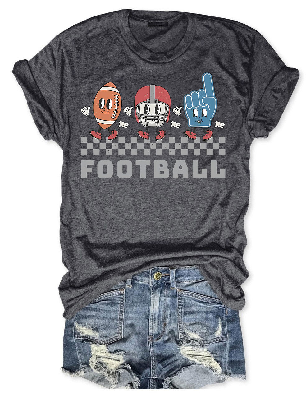 Retro Football Game Day T-Shirt