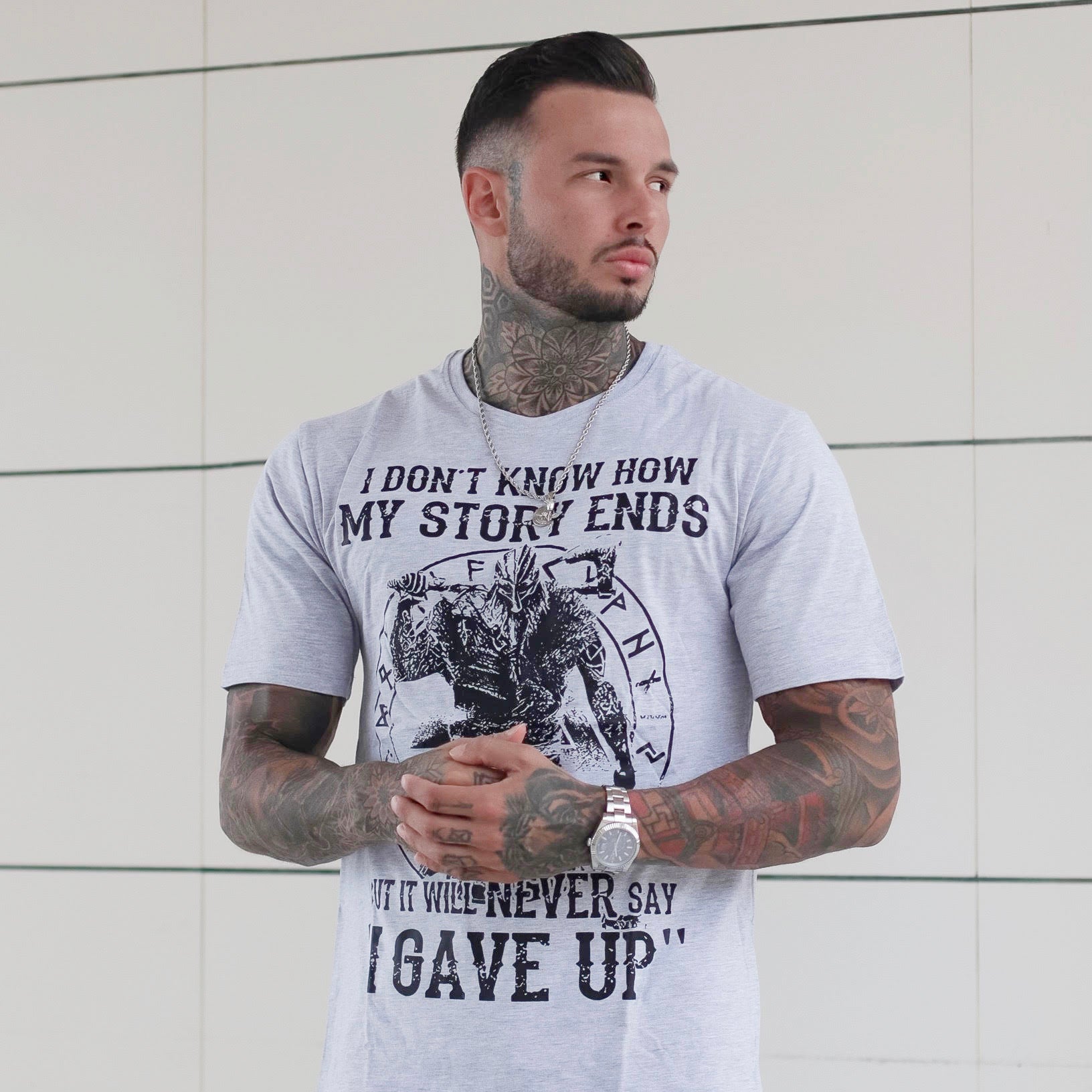 I Don't Know How My Story Ends Printed Men's T-shirt