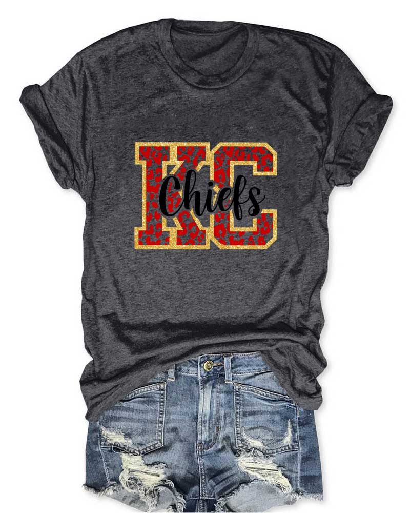 KC Chiefs Football T-Shirt