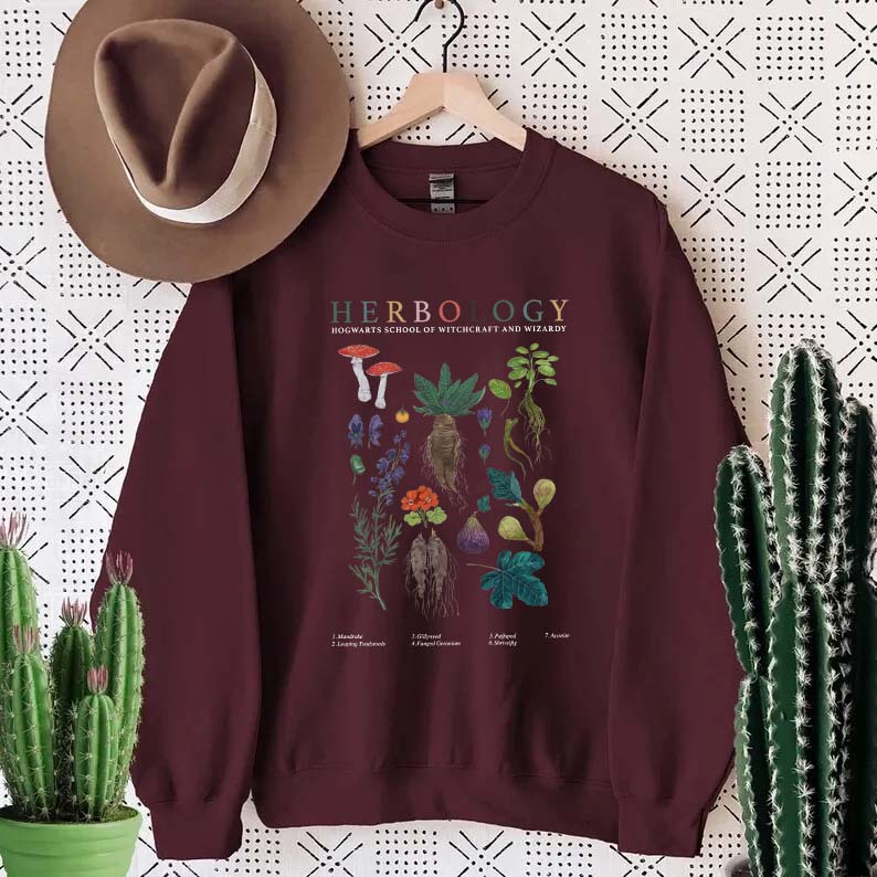 Herbology Plants Sweatshirt