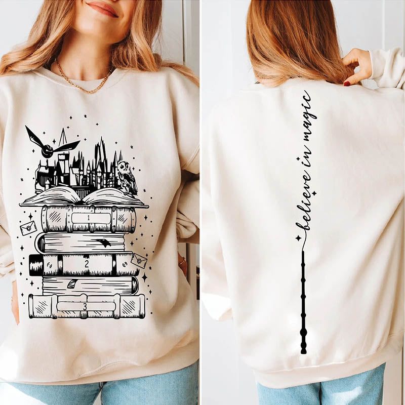 Wizard Castle Book Sweatshirt