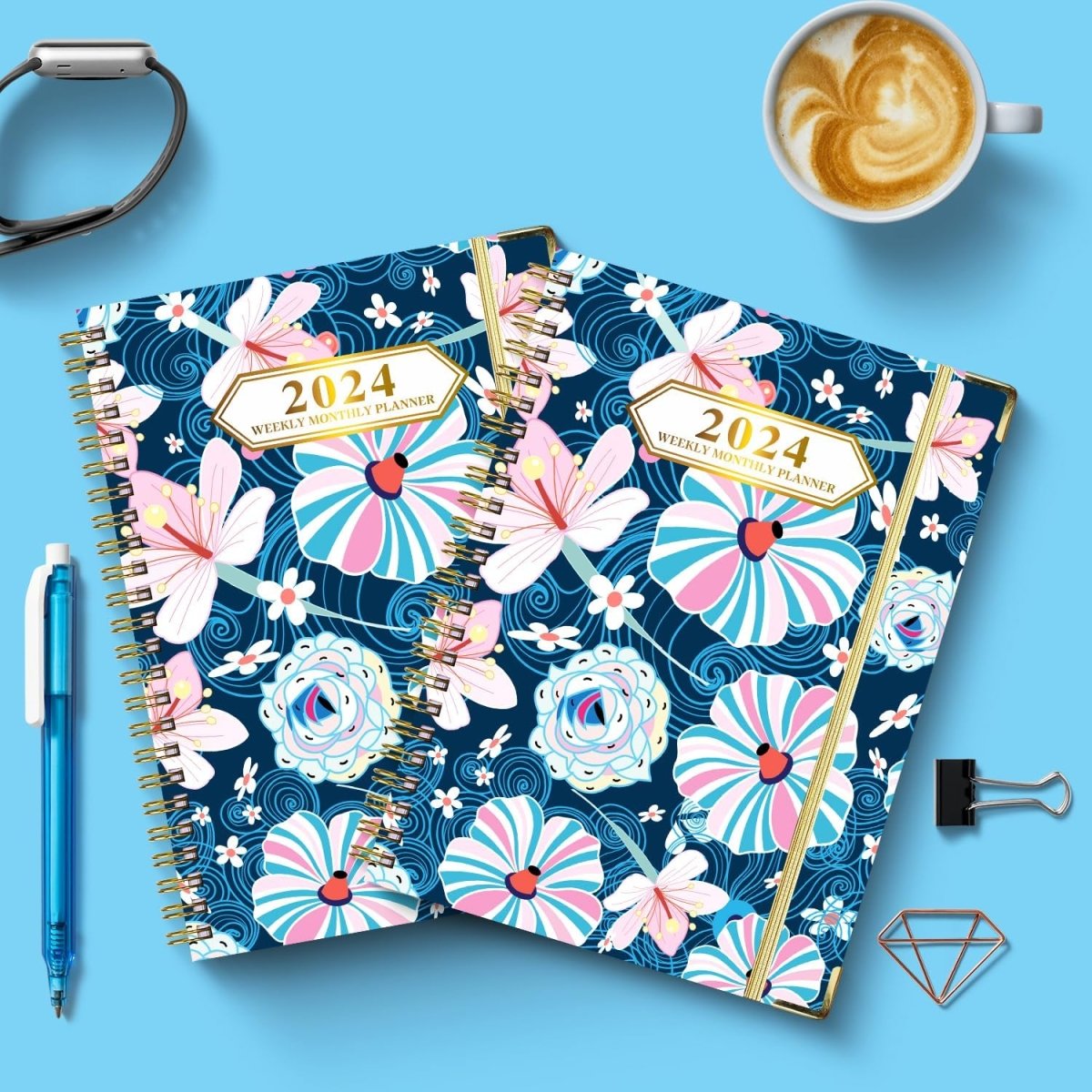 2024 Planner, Weekly & Monthly Planner  Home or Office Use for Gifts