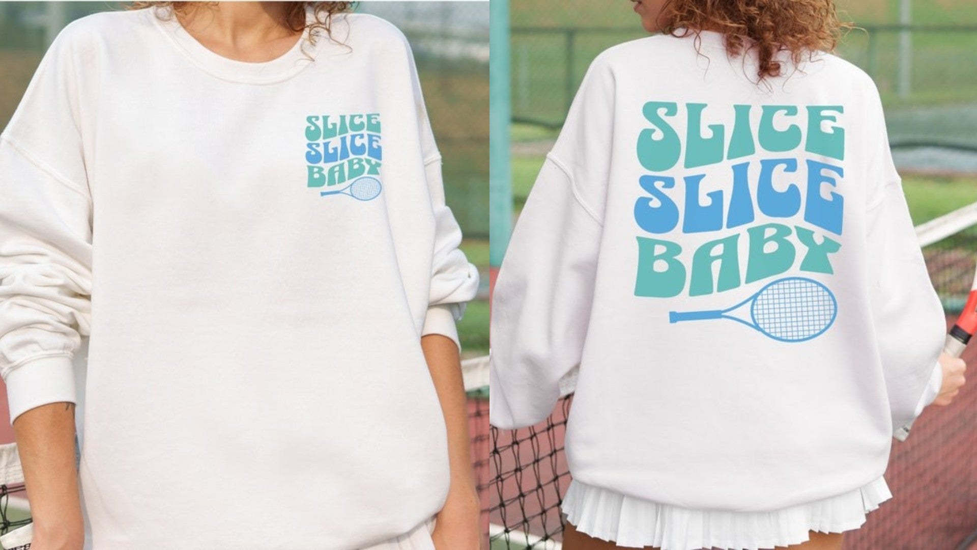 Slice baby Tennis Sweatshirt