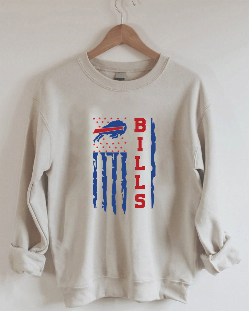 Buffalo Bills Printed Sweatshirt