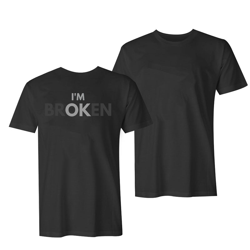 Fitbeastshop I'm Broken Men's T-shirt