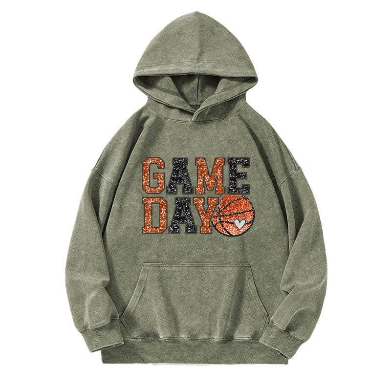 Game Day Basketball Hoodie