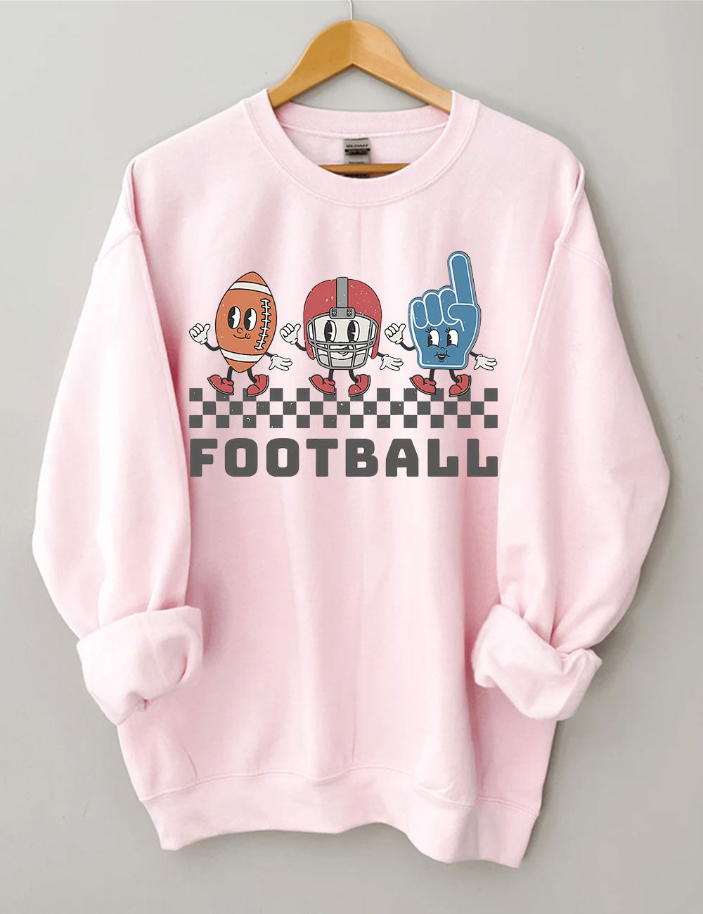 Retro Football Game Day Sweatshirt