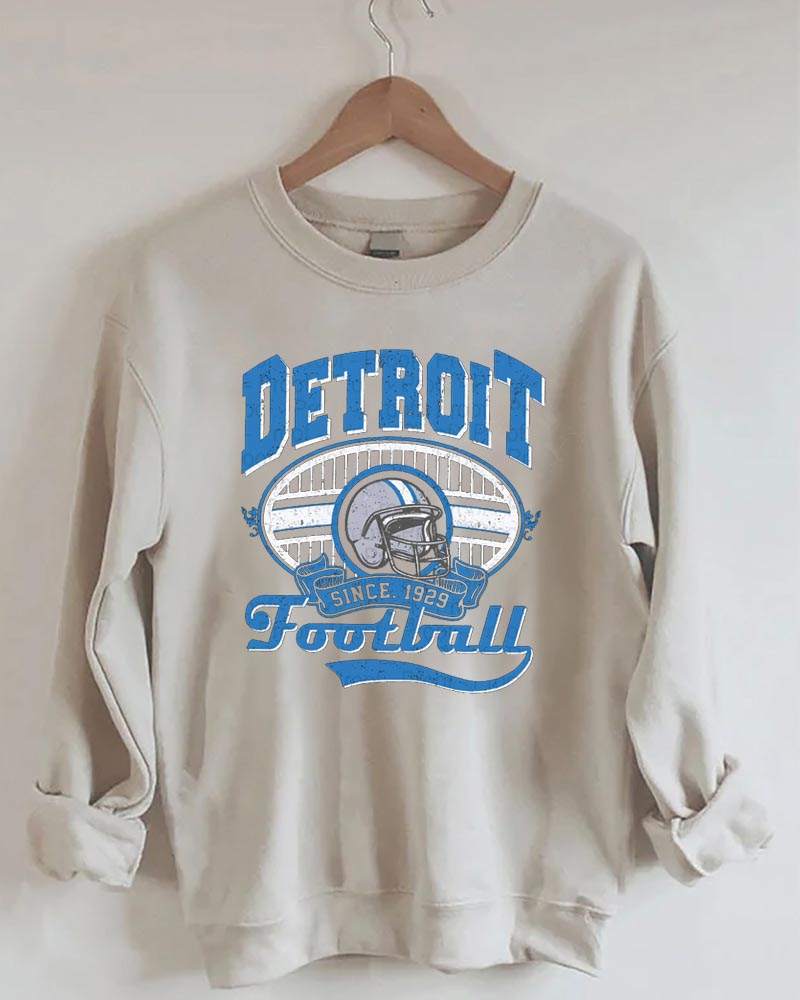 Detroit Football Since 1929 Sweatshirt