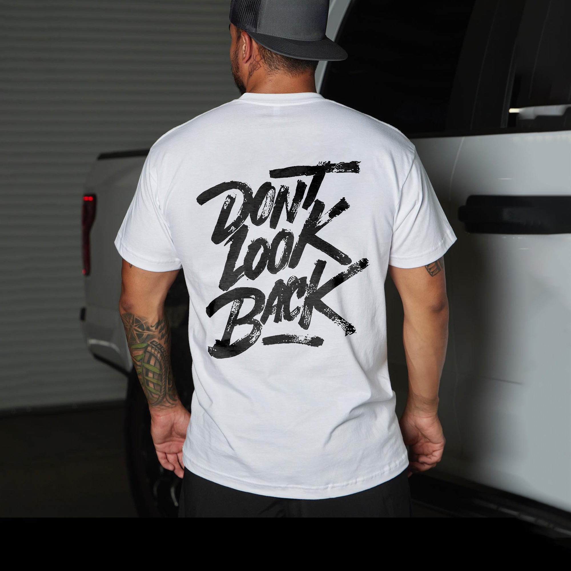 Don't Look Back Printed T-shirt