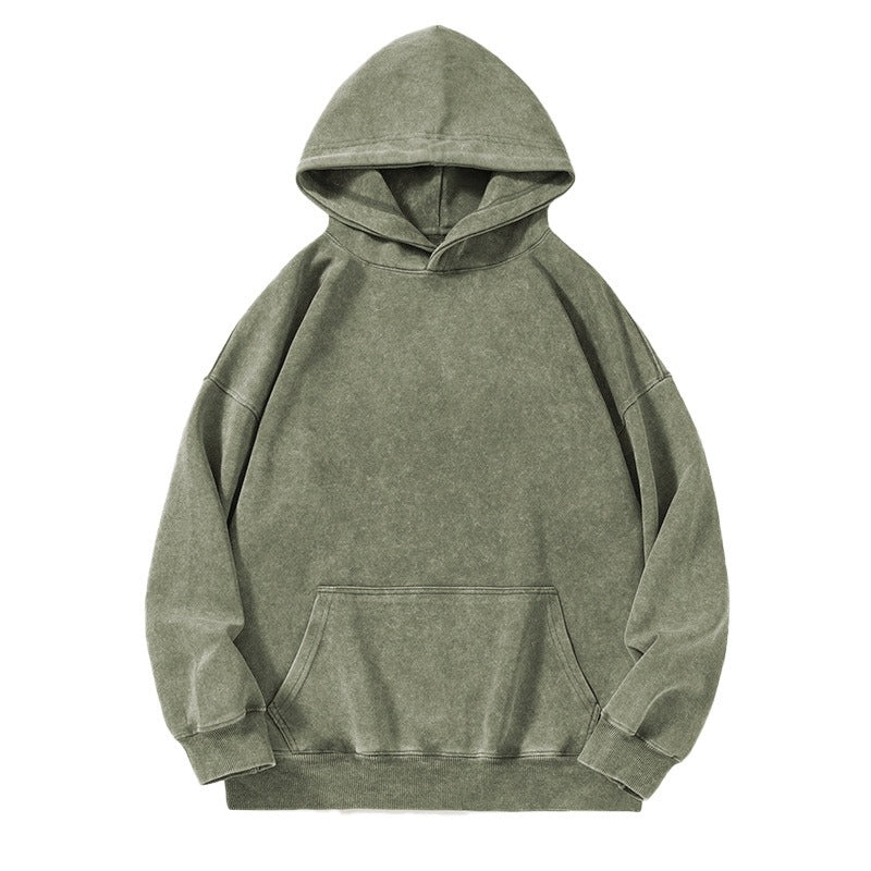 What The Puck? Hockey Casual Washed Hoodie