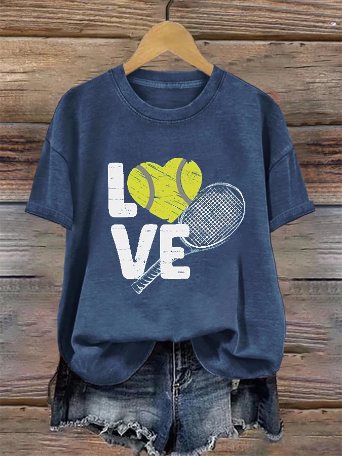 Women's Apres Tennis Print T-shirt