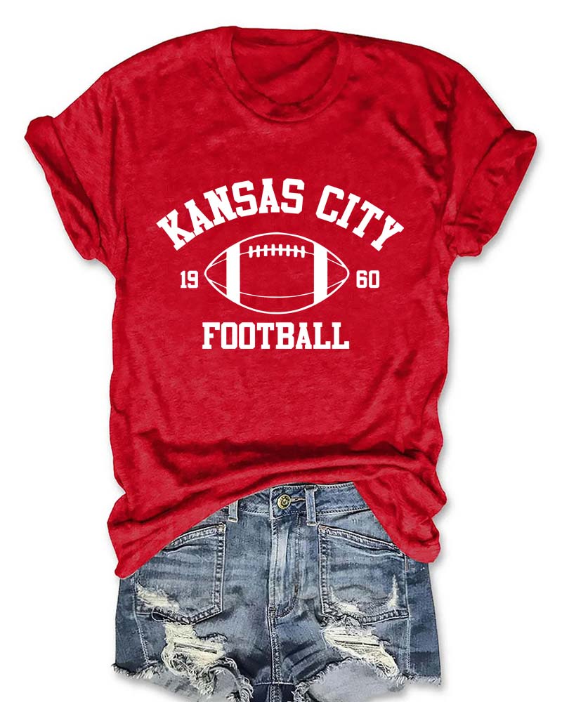 Kansas City Football Est 1960 T-Shirt