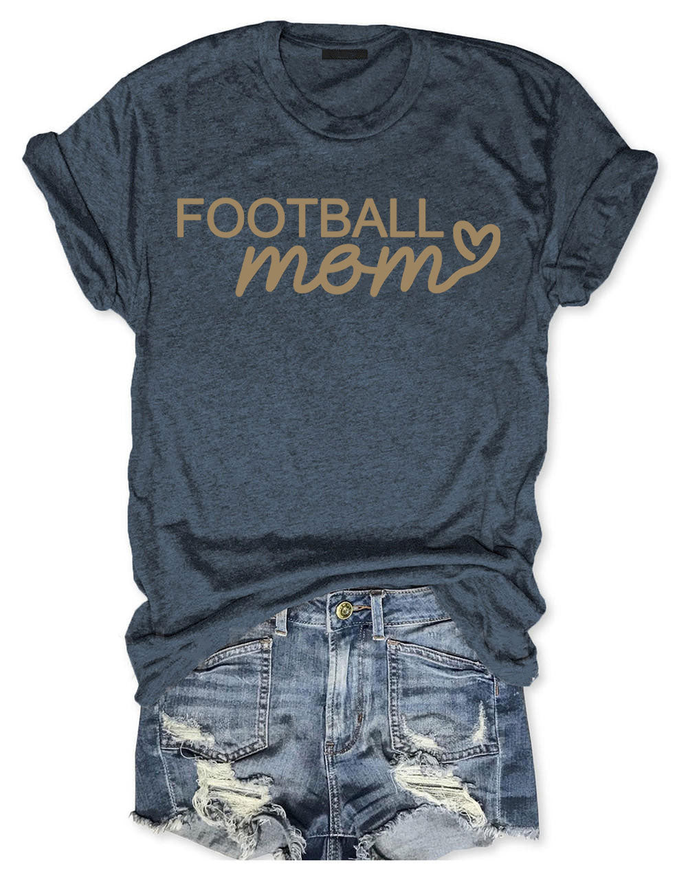 Football Mom Custom T-shirt