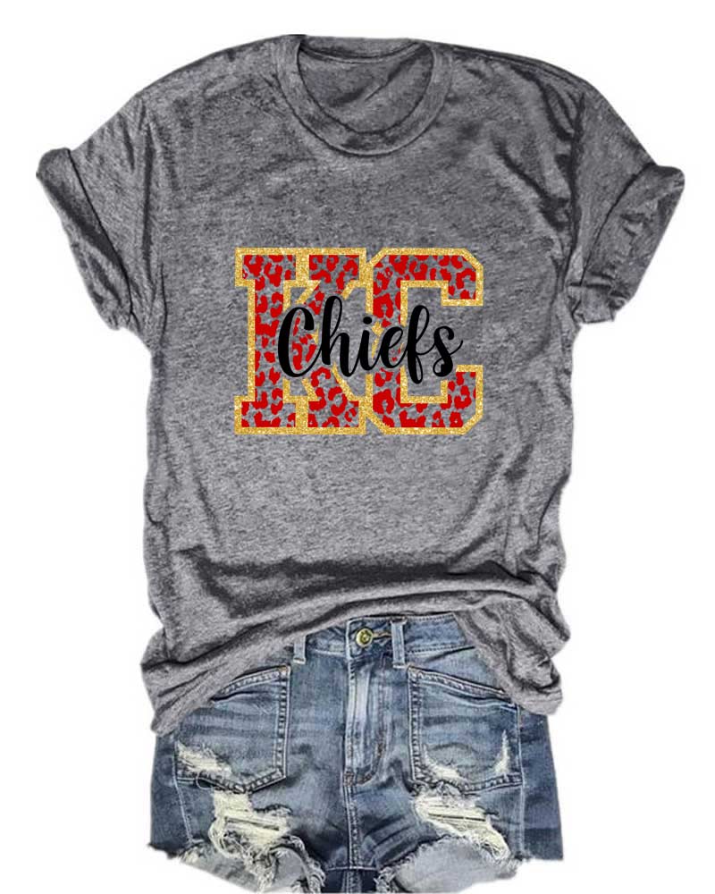 KC Chiefs Football T-Shirt