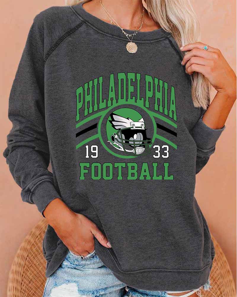 Philadelphia Eagles Football Sweatshirt