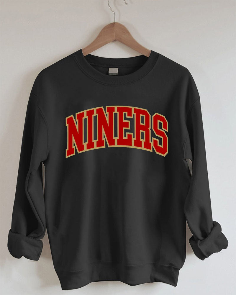 Niners Football Crewneck Sweatshirt