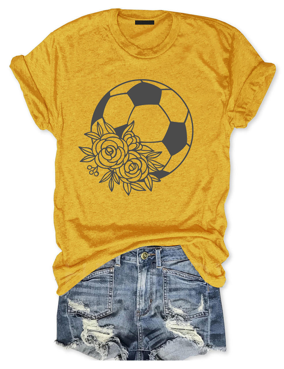 Flowers  Football T-shirt