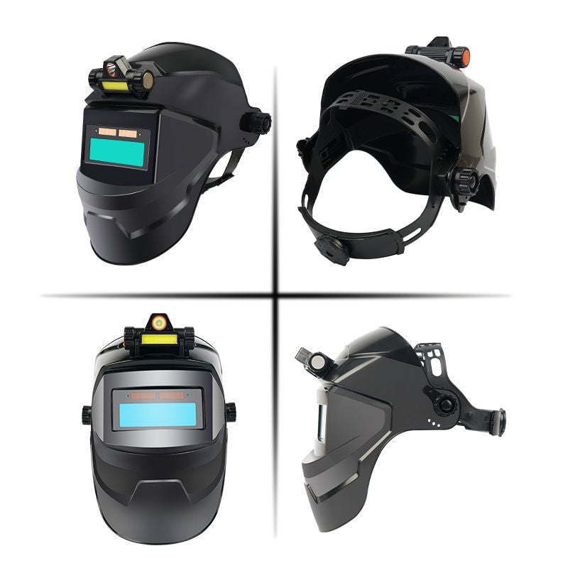 Auto Darkening Welding Head-mounted Lightweight Protective Mask